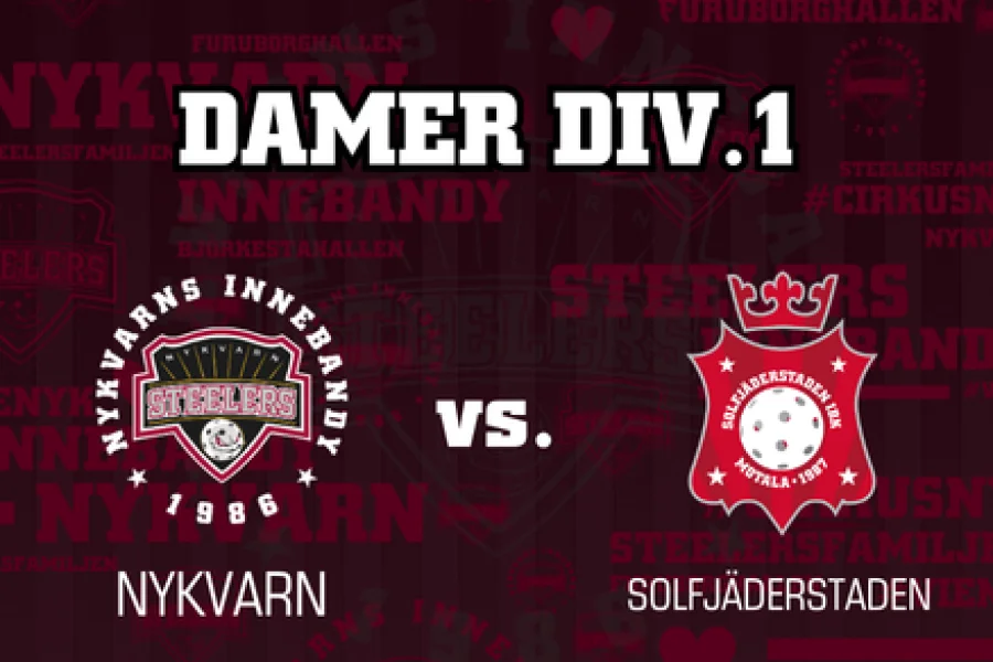 Dam D1 – Nykvarn vs. Solfjäderstaden IBK