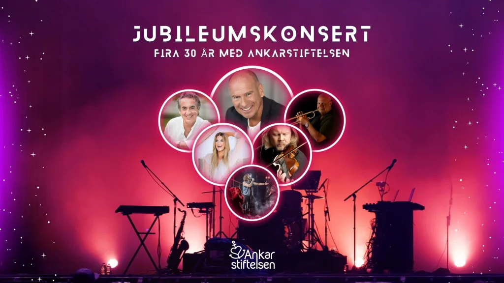 Jubileumskonsert – Fira 30 år med Ankarstiftelsen