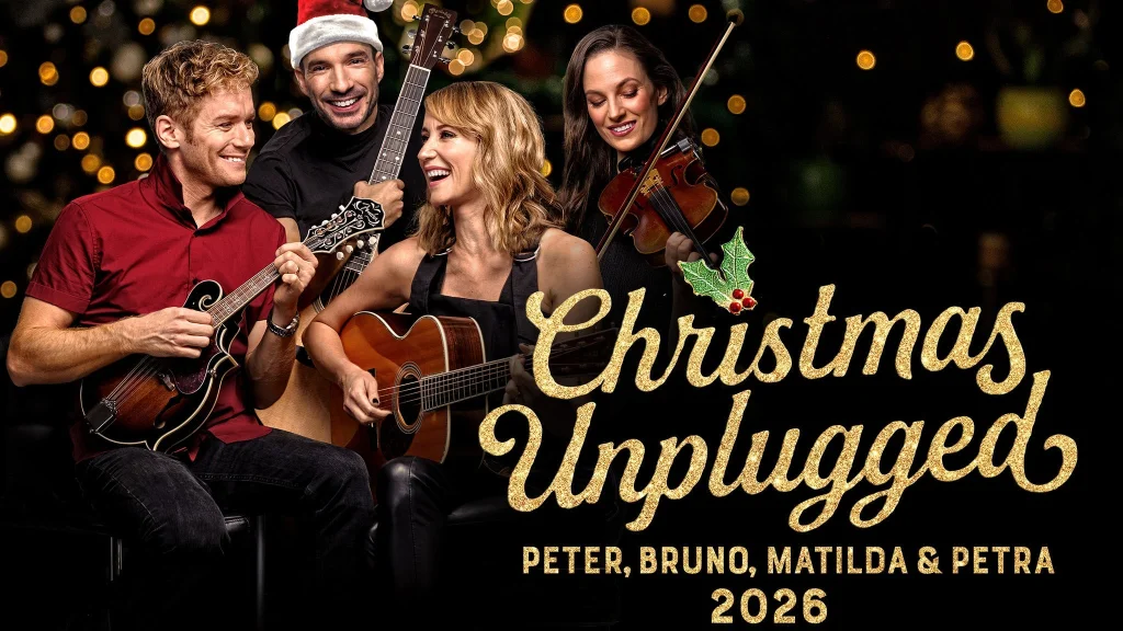 Christmas Unplugged 2026 med Peter, Bruno, Matilda och Petra Wahlgren