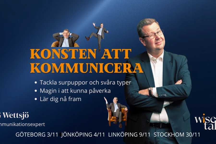 Konsten att kommunicera med PG Wettsjö