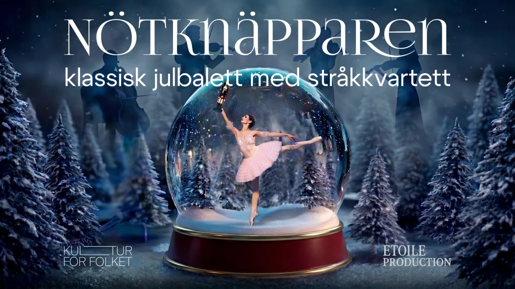 Nötknäpparen – klassisk julbalett med stråkkvartett