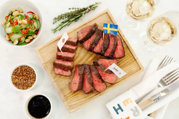 Wagyuprovning för två