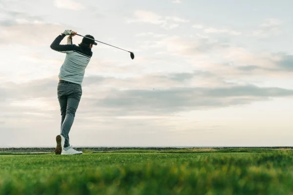 Golfdag för två