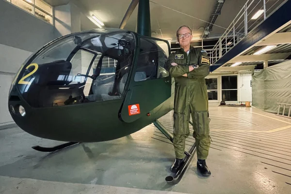 Helikoptersimulator för två