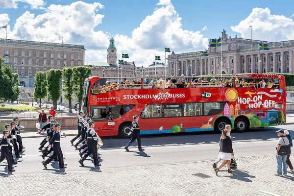 Stockholm Hop-On Hop-Off Buss- och båtalternativ