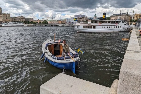Privat båttur i Stockholm