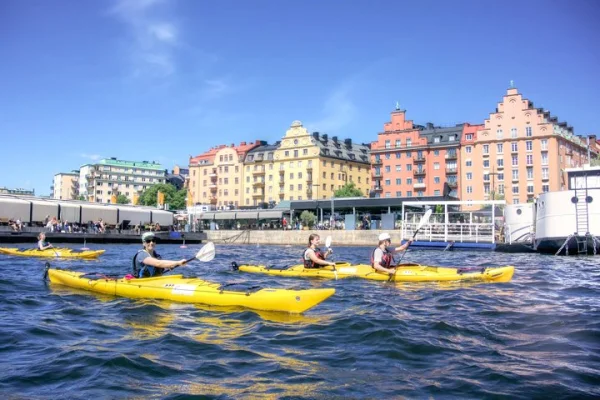 Det är så vackert att se staden från vattnet