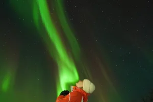 Norrsken Minibussjakt till Abisko nationalpark