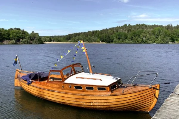 Upptäck Stockholm med Classic Wooden Boat
