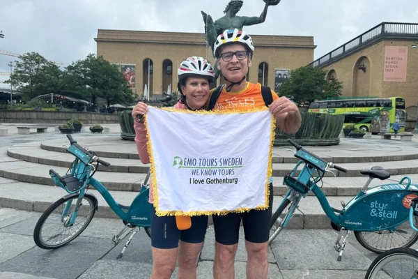 Privat cykeltur i Göteborg med upphämtning