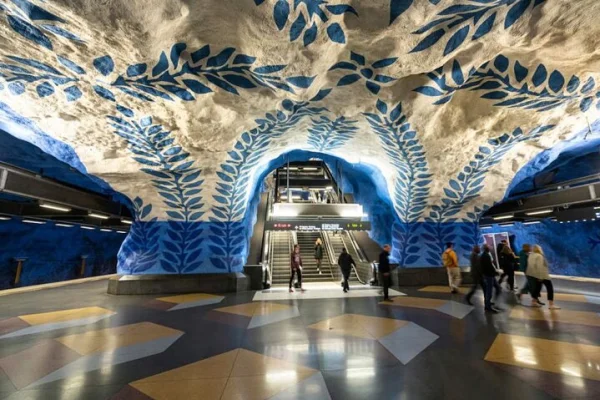 2 timmars Stockholms tunnelbanetur