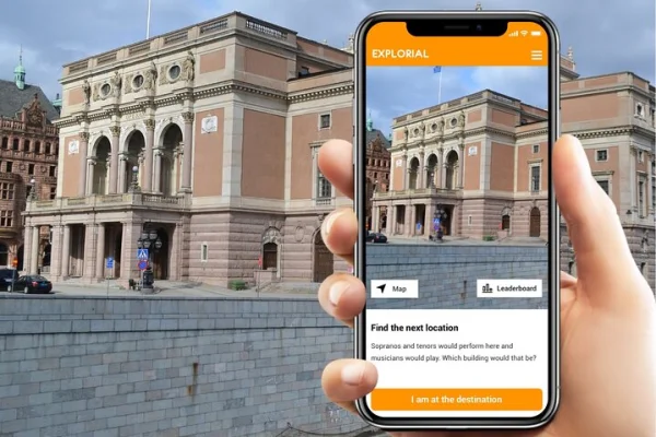 Stockholm Self-Guided Stadsvandring & Skattjakt