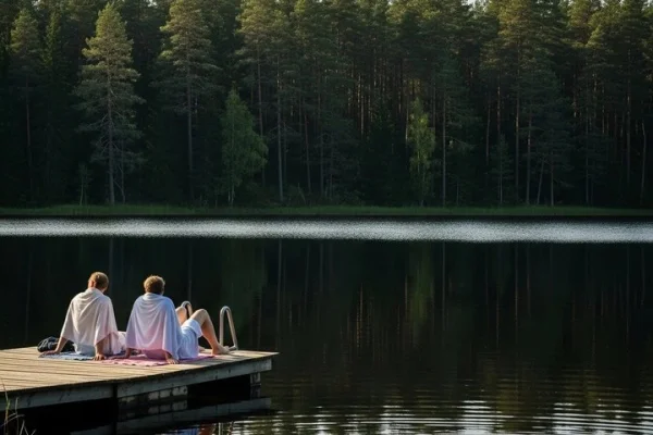 Lake Forest termalbad och bastuupplevelse