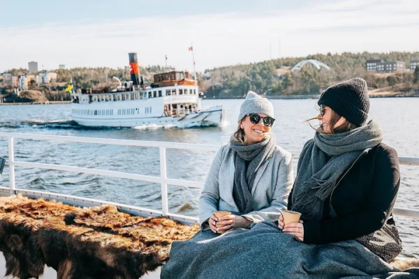 Stockholm Winter Boat Tour med guide