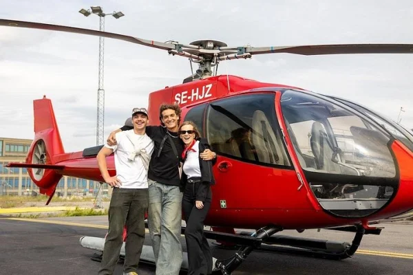 Stockholm 20 - minuters privat helikoptertur