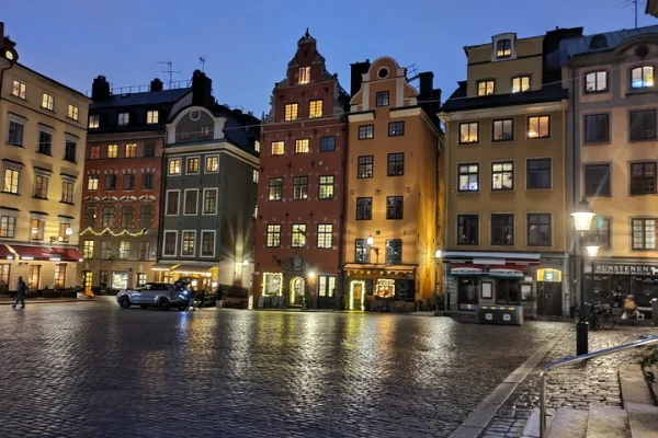 Gamla stan promenad