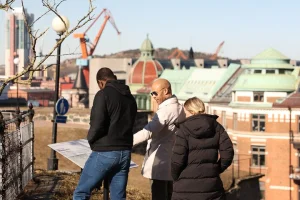Det finns många historiska intressepunkter