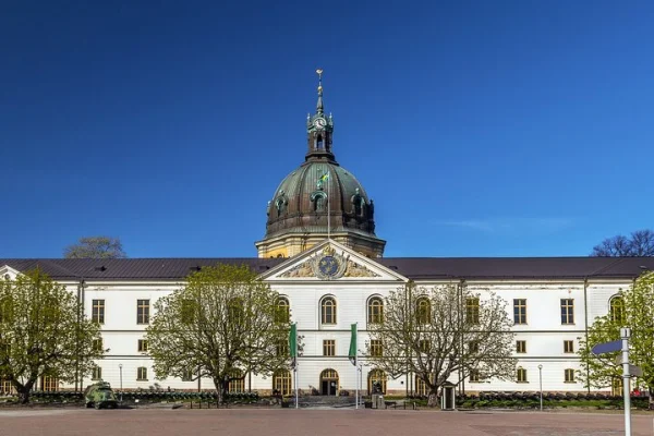 Andra världskriget Stockholms gamla stadsvandring och Armémuseum