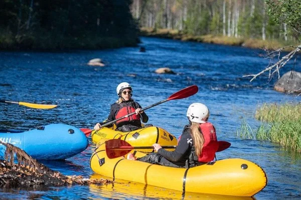 Familjen Packrafts tur i Sälen