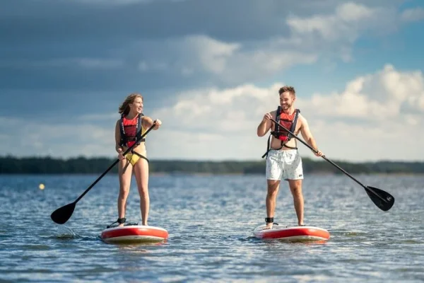 Självguidad SUP-tur i Stockholm