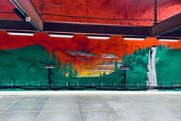 Stockholms tunnelbana konst