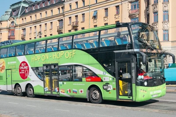 Stockholm 1 dags buss Hop On Hop Off Sightseeing
