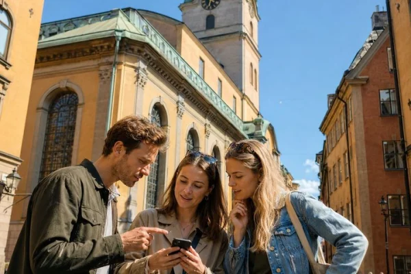 Stockholm: Självguidad skattjakt och promenadtur