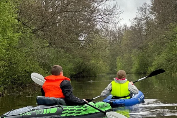 Fyrisån kajakpaddling