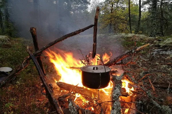 Stockholm Foraging & Outdoor Cooking: 3 - Kurs Eldmåltid