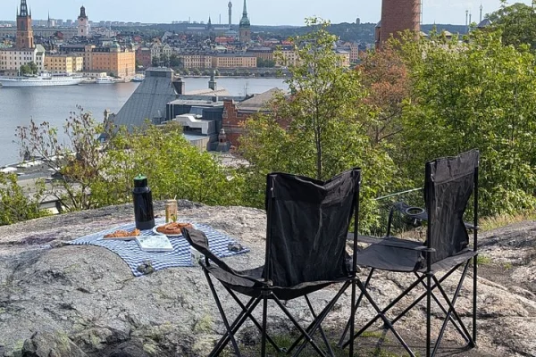 Stockholms höjdpunkter och Cliffside Fika Picknick