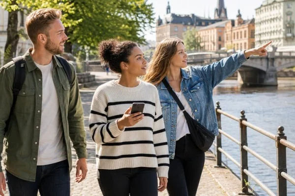 Linköping självguidad detektiv mord mysteriespel