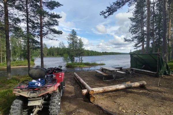 ATV-tur genom Svenska vildmarken