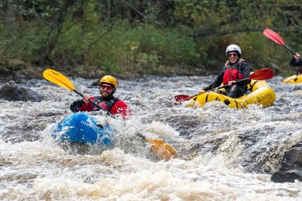 Whitewater Packrafting äventyr