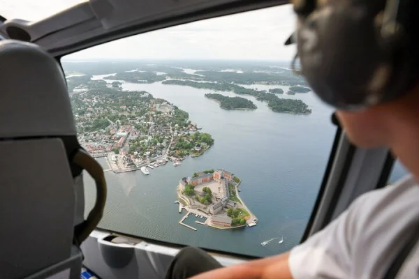 Utsikt över Vaxholms slott