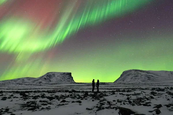 Abisko: jaga norrsken med foton och varma drycker