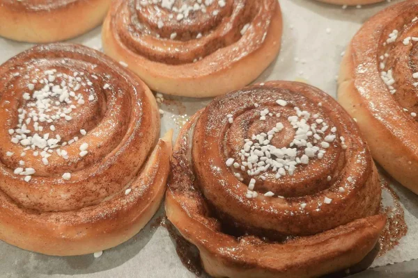 Bakningskurs i svenska kanelbullar i Uppsala