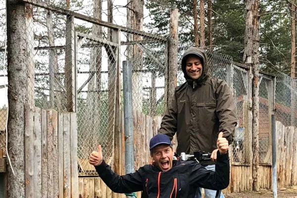 Kiruna: Kör din egen hundspann med fika och kenneltur