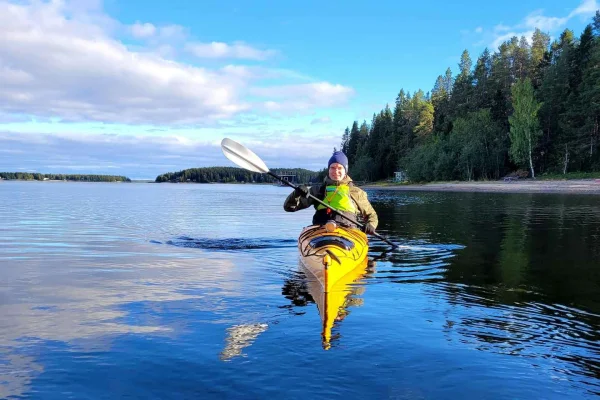 Luleå: Kajaktur i skärgården med guide