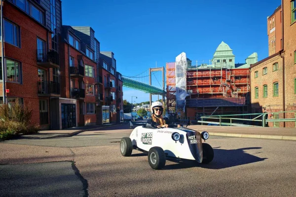 Göteborg: sightseeing och adrenalin i mini-Hot Rod