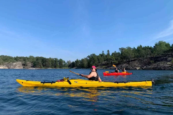 Kajak i Stockholm: Morgonkajaktur i skärgården med lunch