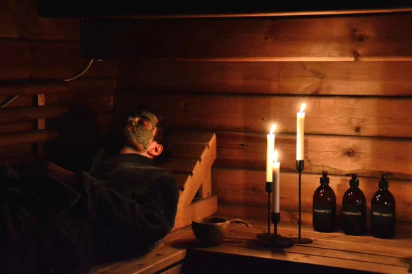 Kiruna: Privat bastuupplevelse med lappländska delikatesser