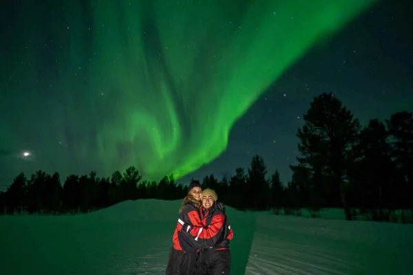 Kiruna: Rundtur med norrsken i Abisko med foton och transfer