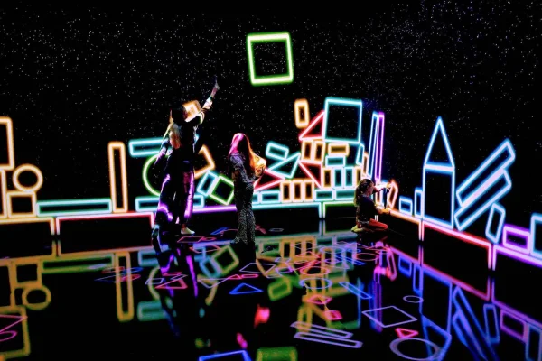 Museum Uppsala: Inträdesbiljett till Cube of Art Interactive Art
