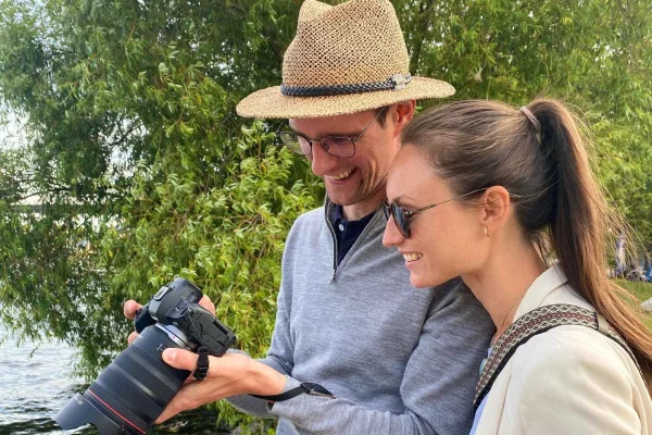 Privat Golden Hour-fotovandring i Stockholm