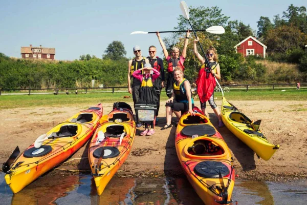 Stockholm: Familjevänligt kajakäventyr i skärgårdslandskapet