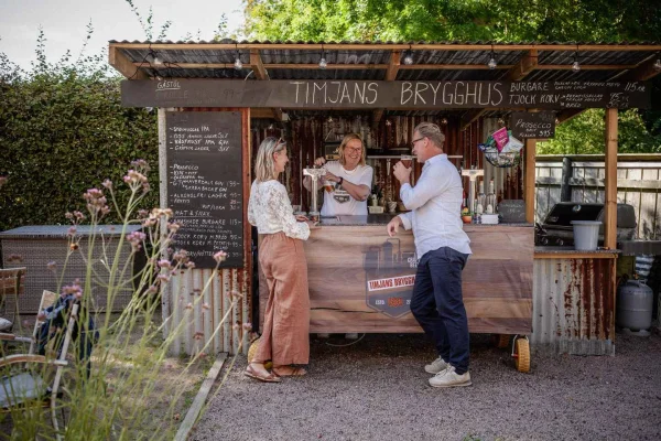 Bryggeri, ölprovning och gårdsförsäljning i Halmstad