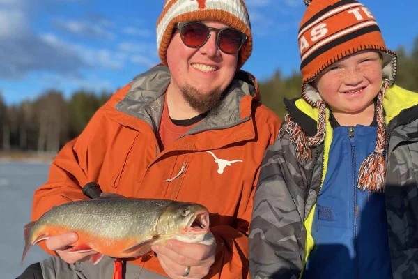 Sälen: Isfiskeupplevelse – laga det du fångar