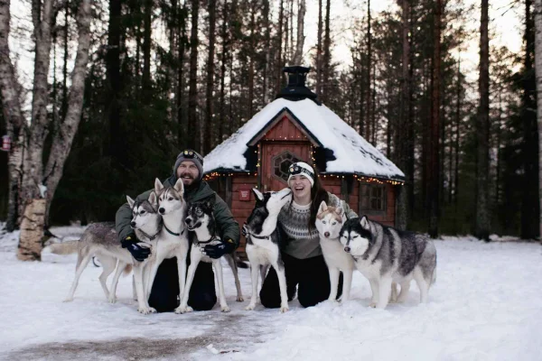 Överkalix - Lappland: Privat huskymöte med fika