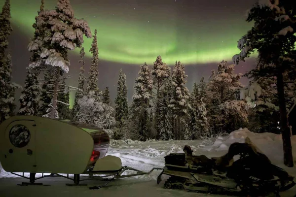 Kiruna: Sky Arc glastak norrskensupplevelse