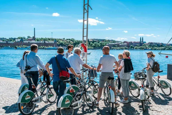 Stockholm 3-timmars privat guidad cykeltur